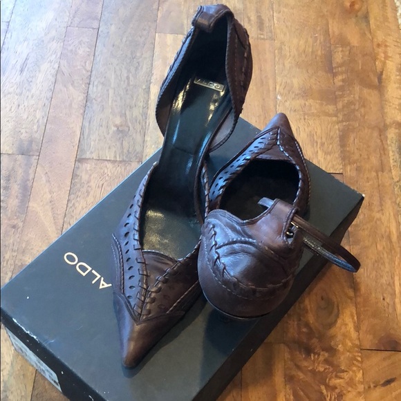 Also Leather Heels 👠 - Picture 1 of 7